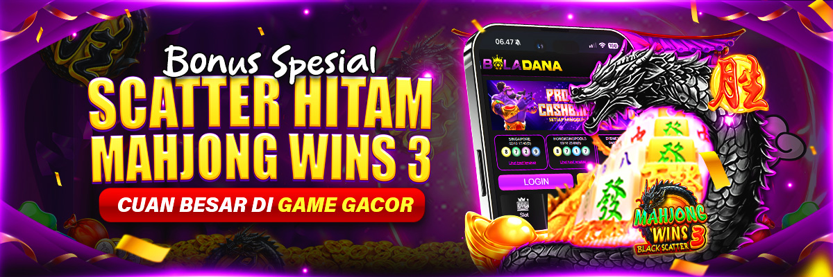 BONUS SPECIAL SCATTER HITAM MAHJONG WINS 3